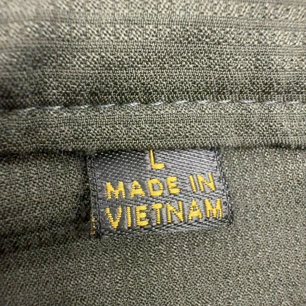 The North Face Cargo Pants Mens L Green Polyester Convertible Hiking Gorpcore